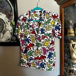 Vibrant Graphic People Men's Shirt